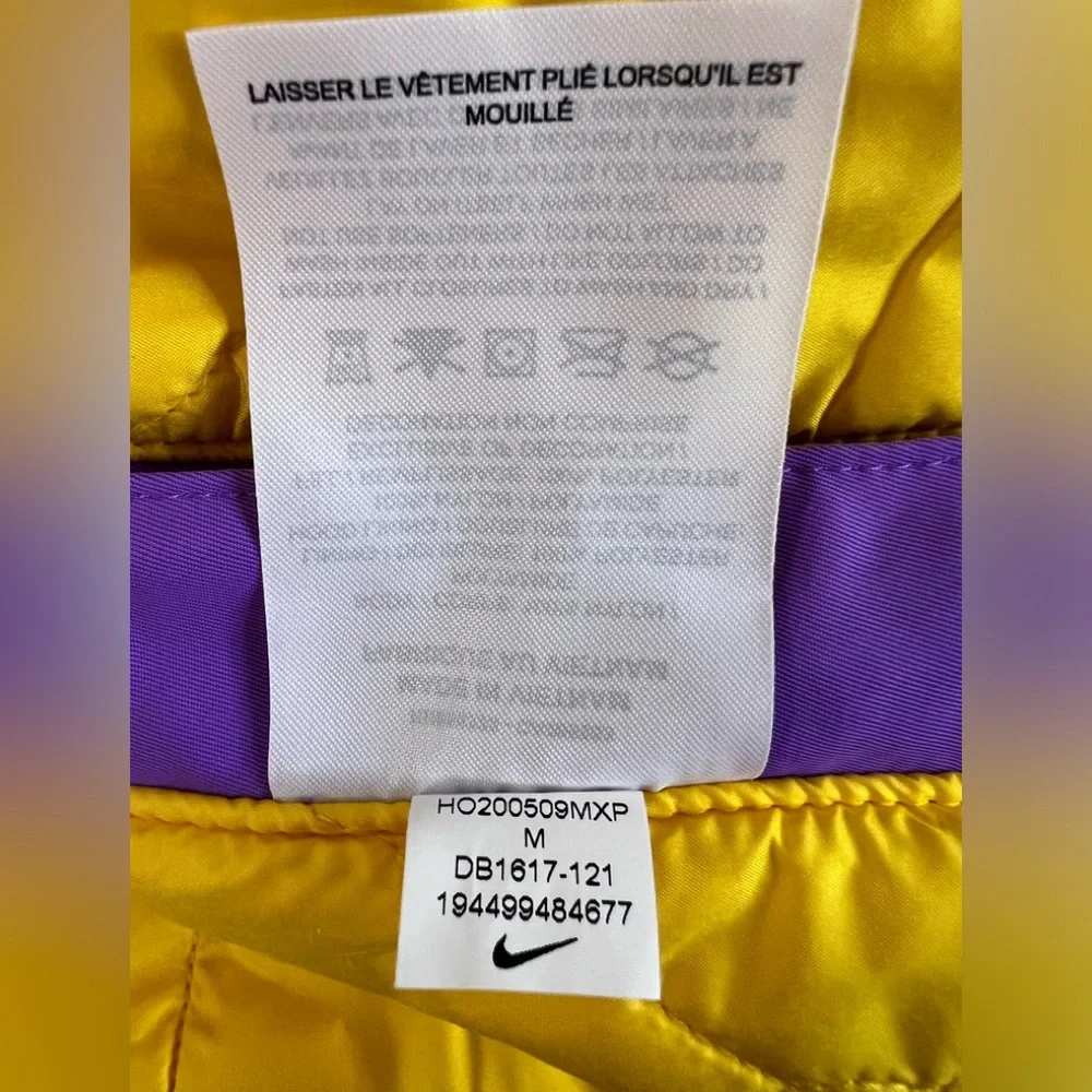 Nike x Ambush Los Angeles LA Lakers NBA‎ Collection Jacket Women's Sz MED $350